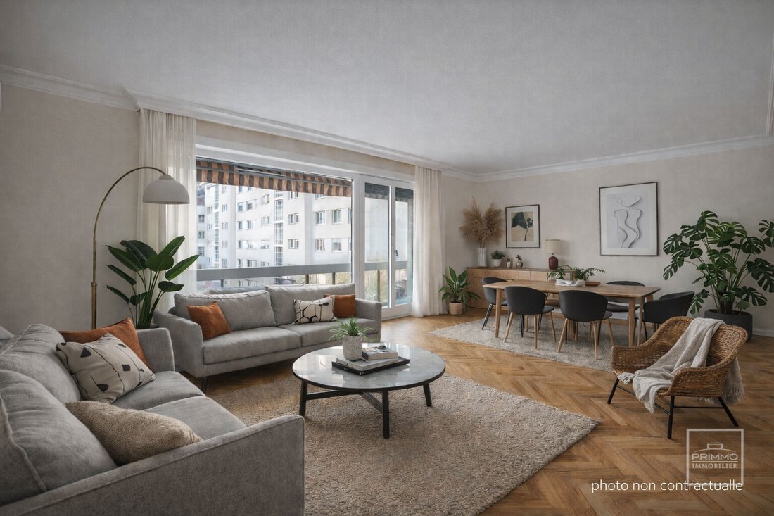 Apartment in Les Brotteaux-Bellecombe-Masséna, Lyon 6e Arrondissement, Lyon 1 - 17099648