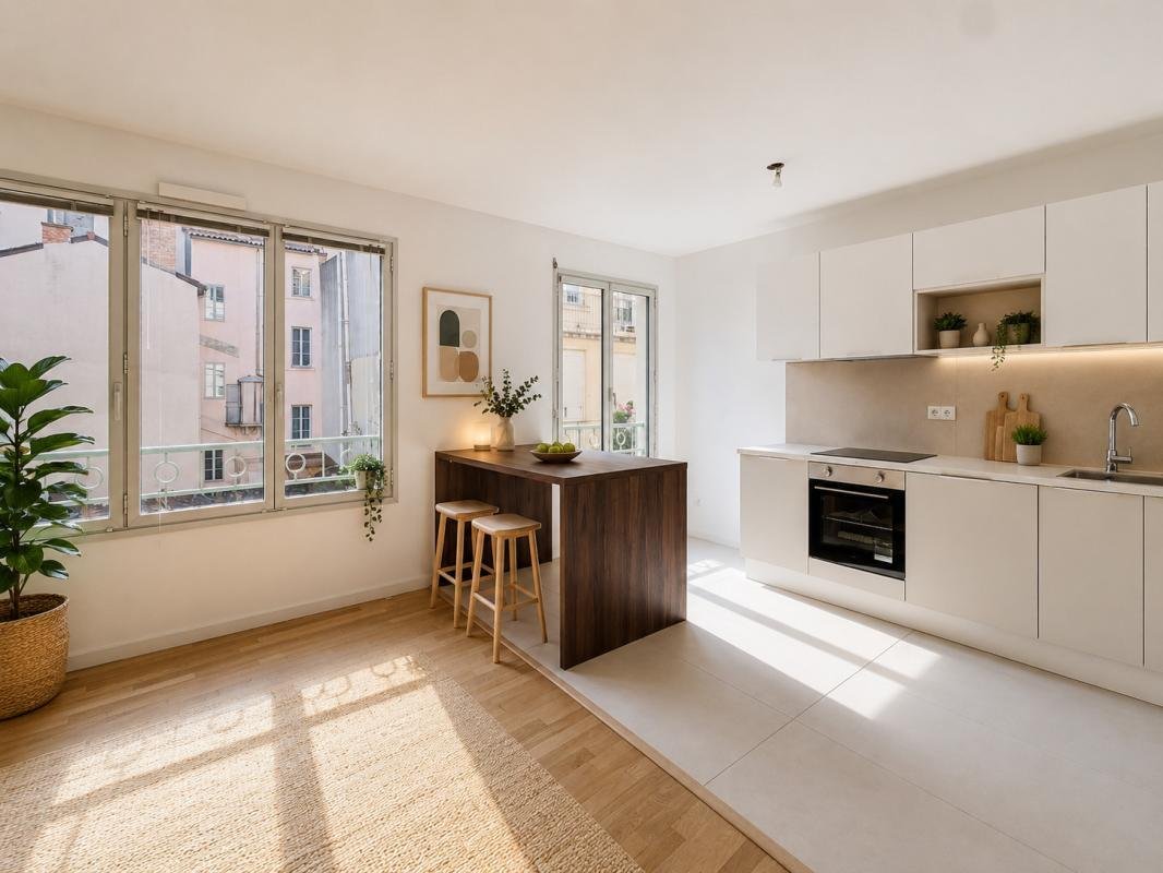 Apartment in Croix Rousse-Gros Caillou, Lyon 4e Arrondissement, Lyon 2 - 19010864