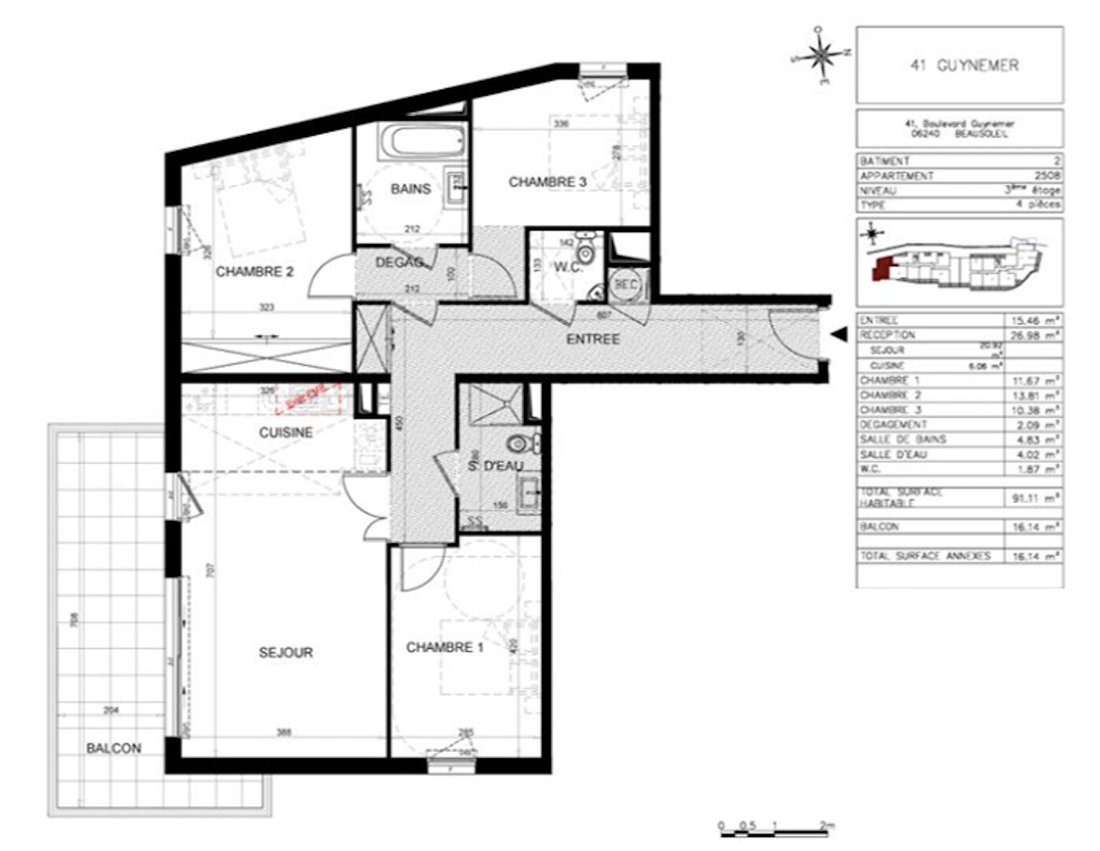 Apartment in Supérieur, Beausoleil, France 1 - 19015619