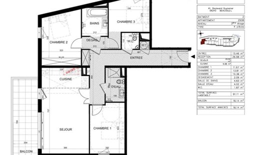 Apartment in Supérieur, Beausoleil, France 1