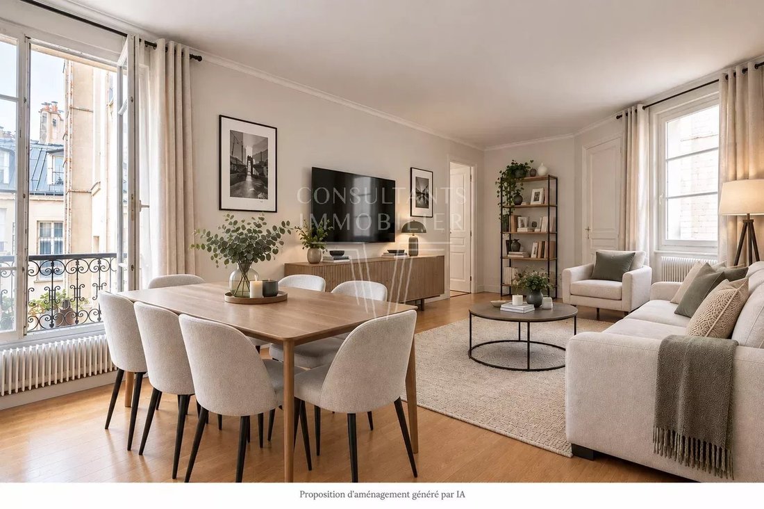 Wohnung in Courcelles-Wagram, Paris 17e Arrondissement, Paris 1 - 18821610