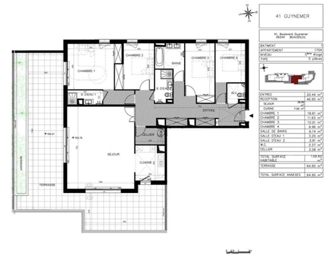 Apartment in Supérieur, Beausoleil, France 2 - 19015621