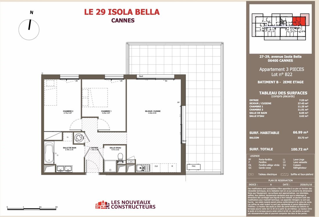 Apartment in Cannes, Provence-Alpes-Côte d'Azur, France 5 - 19015106