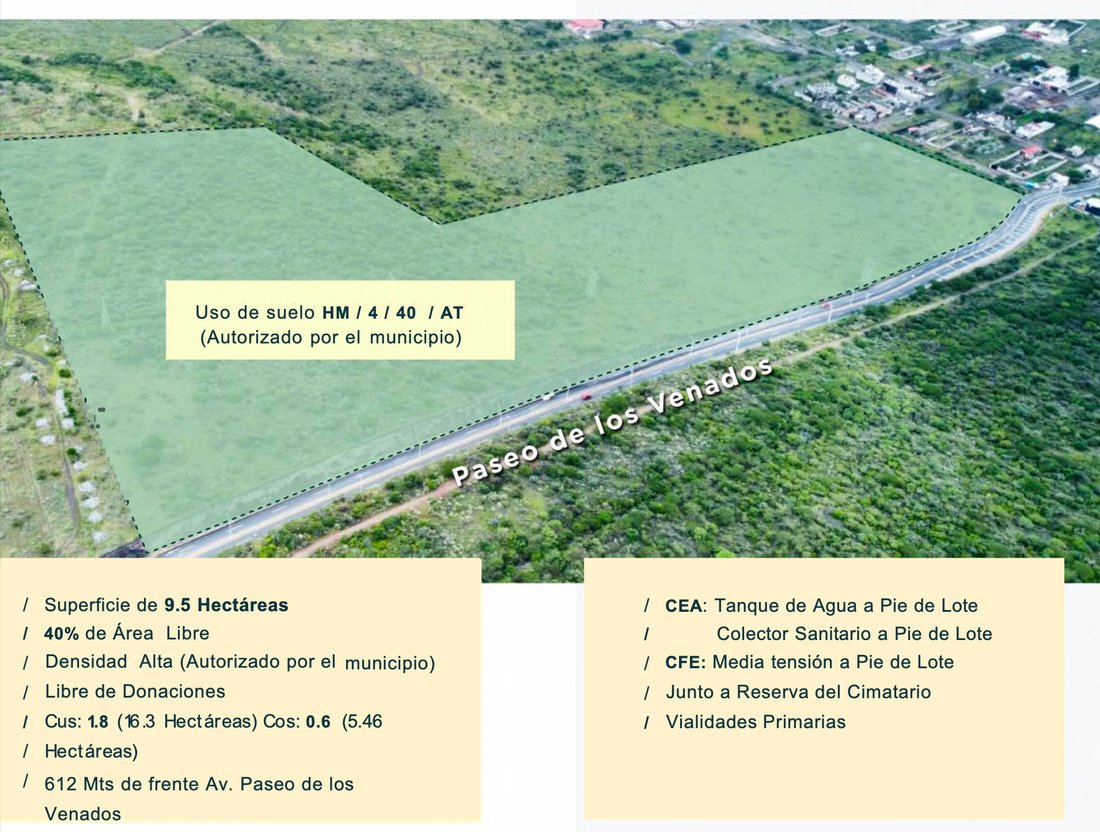 Land in El Pueblito, Querétaro, Mexico 1 - 19017509