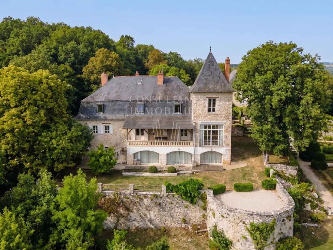 Castillo en Sarlat-la-Canéda, Nueva Aquitania, Francia 1 - 19029477