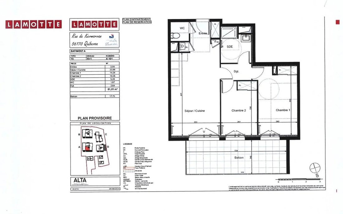 Apartment in Ouest, Quiberon, France 2 - 19030007