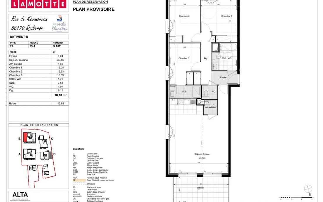 Apartment in Ouest, Quiberon, France 2 - 19029999
