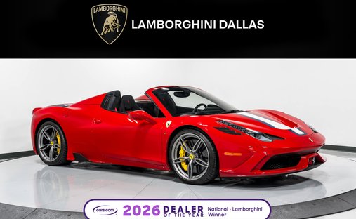 2015 Ferrari 458 Speciale A Spider RWD in Richardson, TX, United States 1