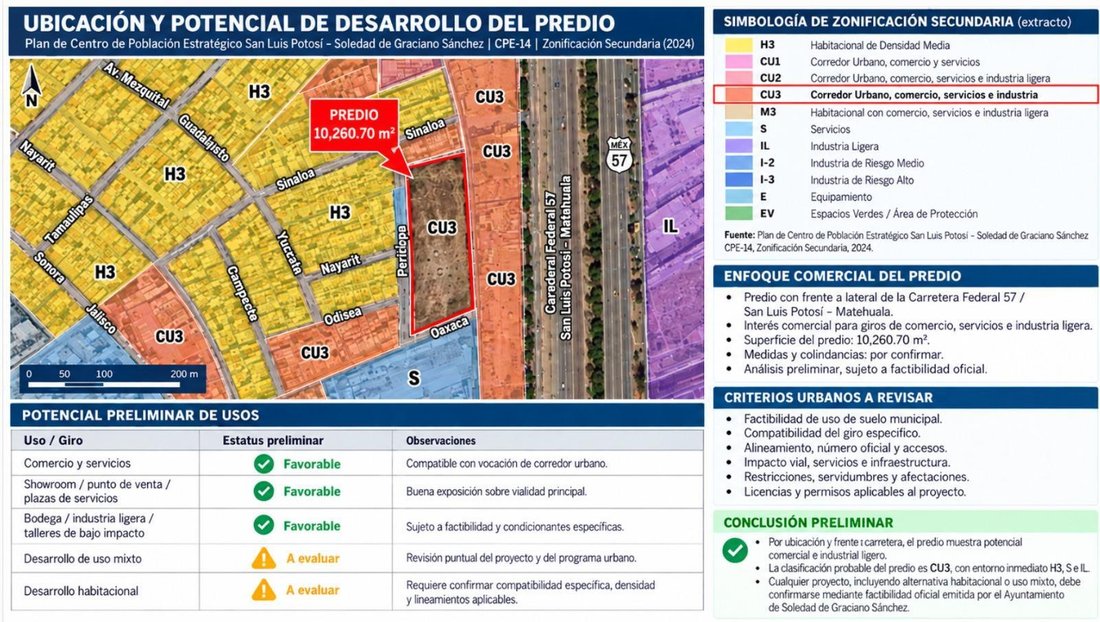 Terreno a San Luis Potosí, San Luis Potosí, Messico 5 - 19022104