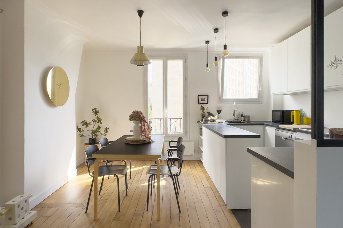 Wohnung in Amiraux-Simplon-Poissonniers, Paris 18e Arrondissement, Paris 5 - 19026778