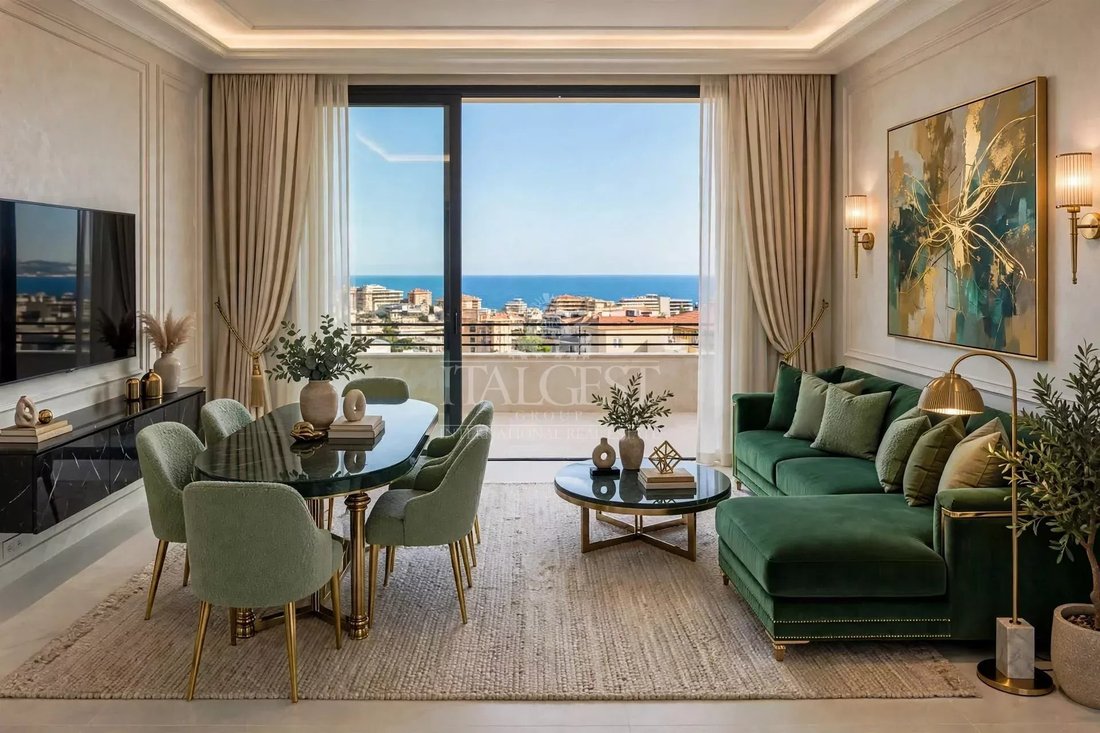 Apartamento en Beausoleil, Provenza-Alpes-Costa Azul, Francia 1 - 18815476