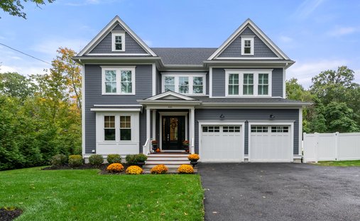 House in Dedham, Massachusetts, United States 1