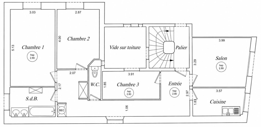 Appartement à Saint-Cloud, Île-de-France, France 4 - 19021685