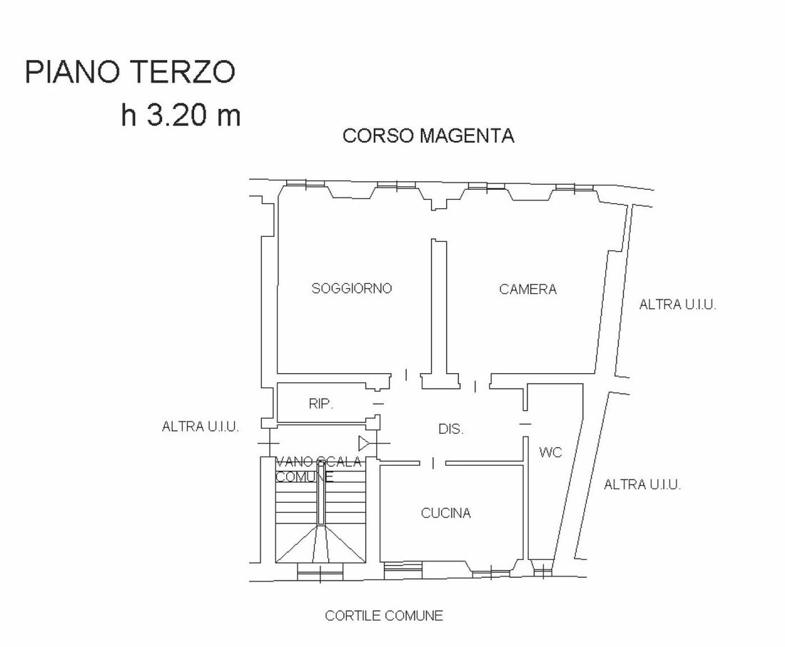 Apartment in Centro Storico, Milan, Lombardy 1 - 19023272