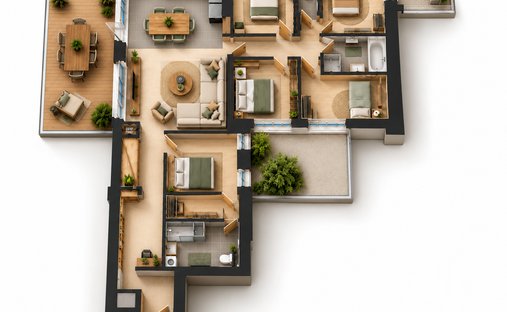 Apartment in Fontainebleau, Ile-de-France, France 1