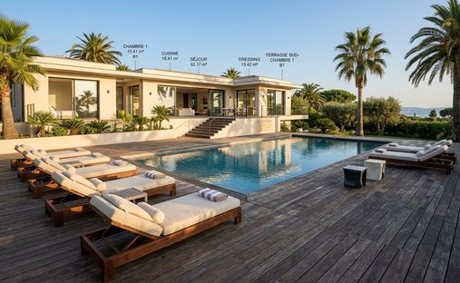Appartamento a Zone Ouest Urbaine, San Tropez, Francia 1