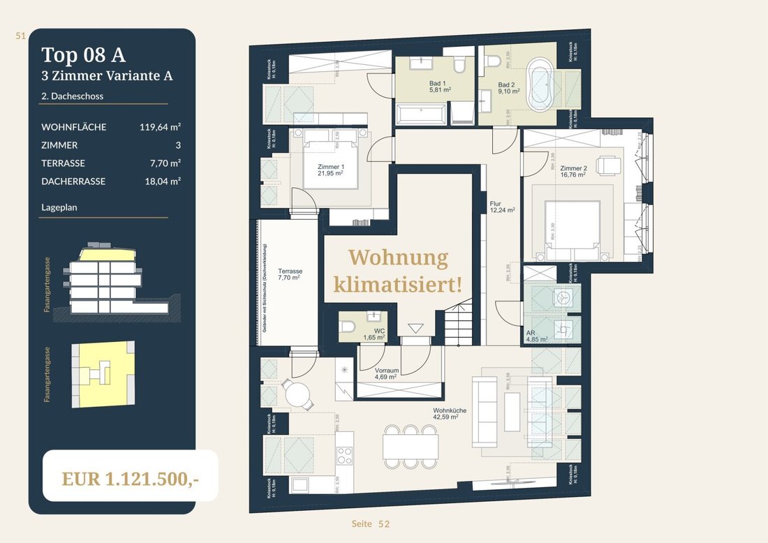 Appartamento a Vienna, Vienna, Austria 2 - 19028234