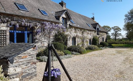 Landhaus in Ruffiac, Bretagne, Frankreich 1