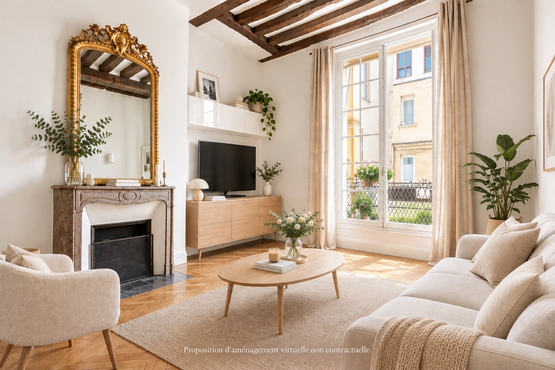Apartment in Saint Gervais, Paris 4e Arrondissement, Paris 1 - 17852871
