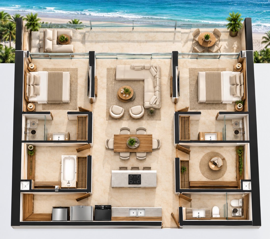 Appartamento a Sayulita, Nayarit, Messico 3 - 18753018