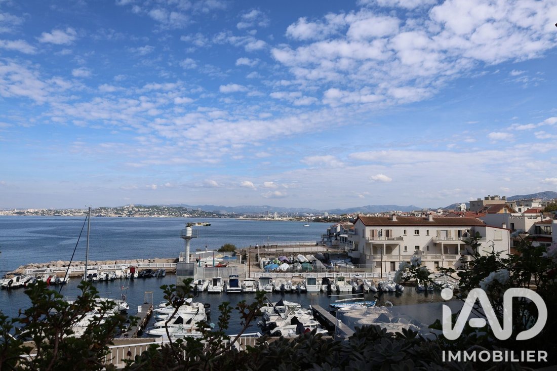 Apartment in Pointe Rouge, 8e Arrondissement, Marseille 2 - 19028737