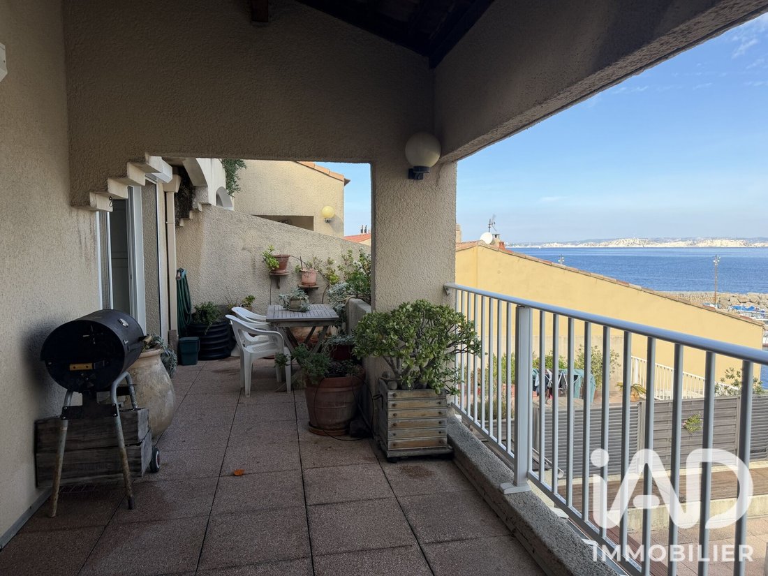 Apartment in Pointe Rouge, 8e Arrondissement, Marseille 5 - 19028737