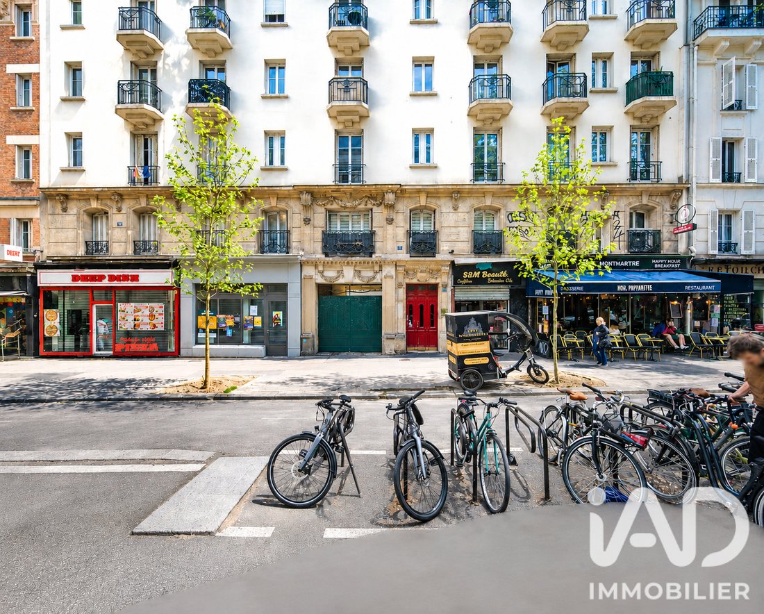 Appartamento a Clignancourt-Jules Joffrin, Paris 18e Arrondissement, Parigi 1 - 19028674