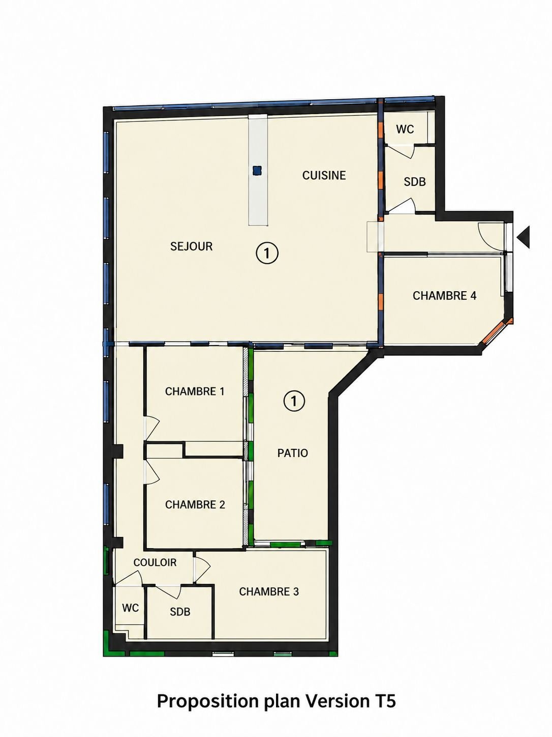 Apartment in Saint Vincent, Lyon 1er Arrondissement, Lyon 4 - 19024598
