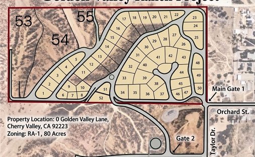 Terreno en Cherry Valley, California, Estados Unidos 1