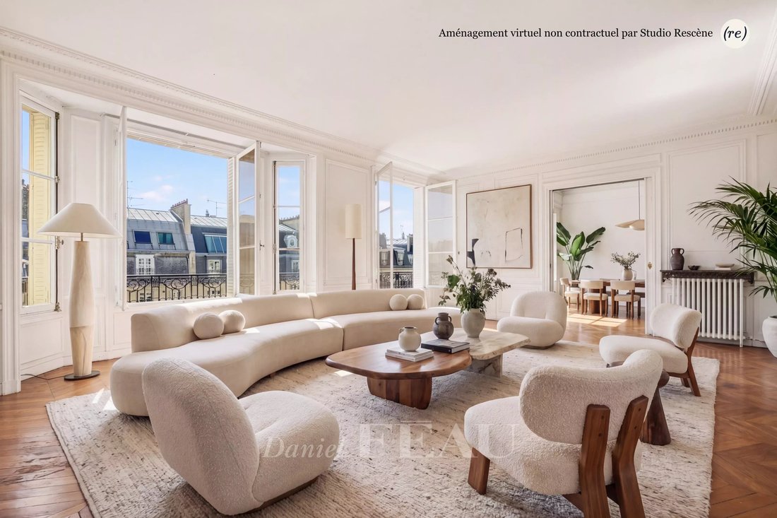 Appartement à Pereire-Malesherbes, Paris 17e Arrondissement, Paris 1 - 19029888