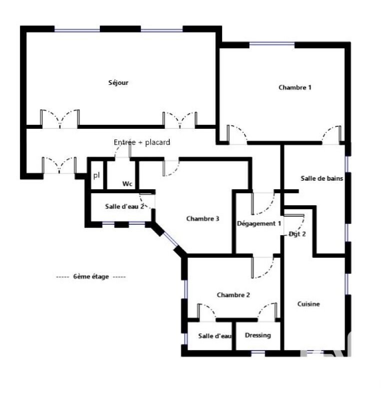 Appartement à La Plaine des Sablons, Neuilly-sur-Seine, France 2 - 19033157