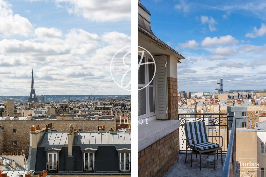 Apartment in Batignolles-Cardinet, Paris 17e Arrondissement, Paris 3 - 19029527