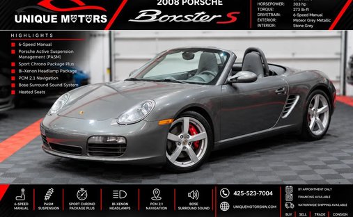 2008 Porsche Boxster S Convertible 2D in Kent, WA, United States 1