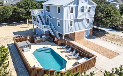 Maison à Kitty Hawk, Caroline du Nord, États-Unis 1