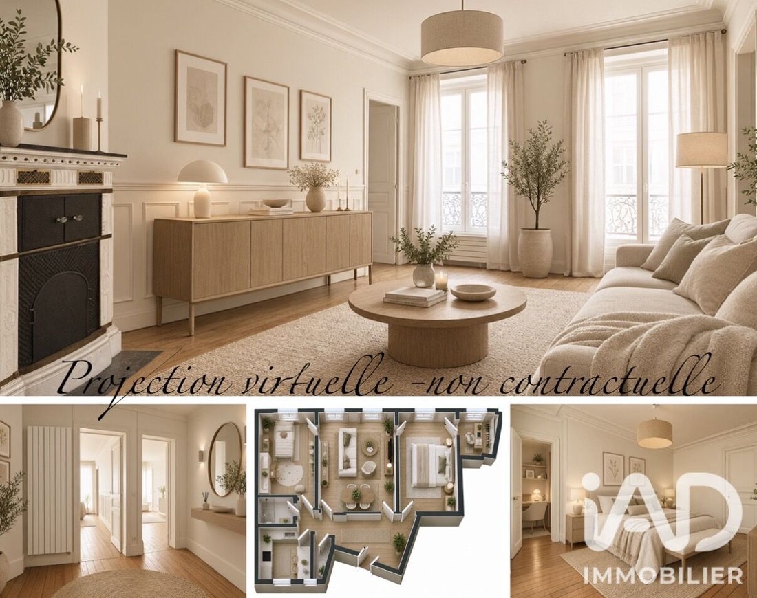 Appartamento a Louis Blanc-Aqueduc, Paris 10e Arrondissement, Parigi 1 - 18283446