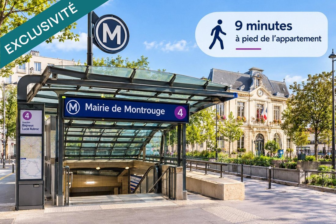 Apartamento en Montrouge, Isla de Francia, Francia 1 - 18828931