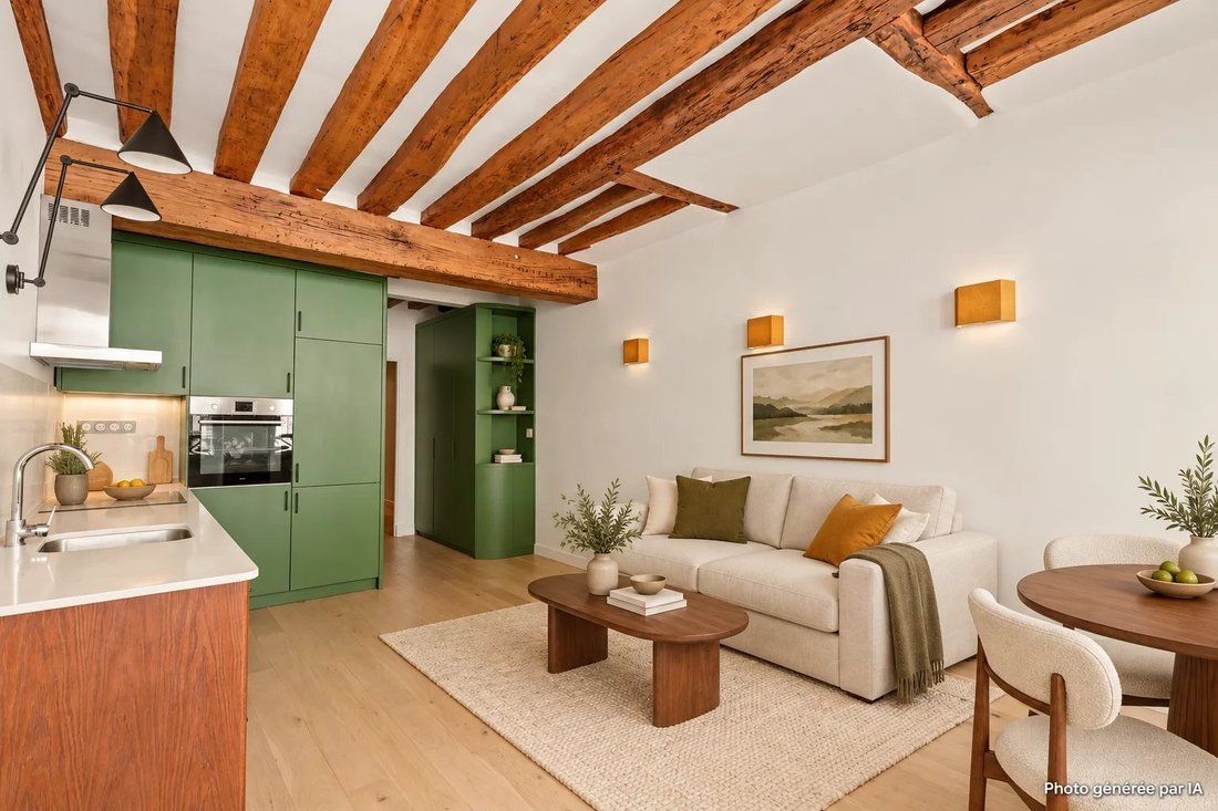 Apartment in Saint Merri, Paris 4e Arrondissement, Paris 3 - 19029981