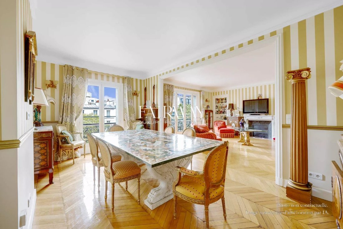 Appartement à Courcelles-Wagram, Paris 17e Arrondissement, Paris 3 - 16387798