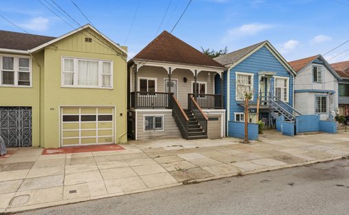 Maison de ville à San Francisco, Californie, États-Unis 1
