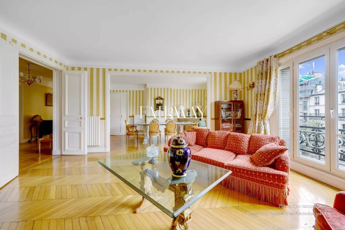 Appartement à Courcelles-Wagram, Paris 17e Arrondissement, Paris 4 - 16387798