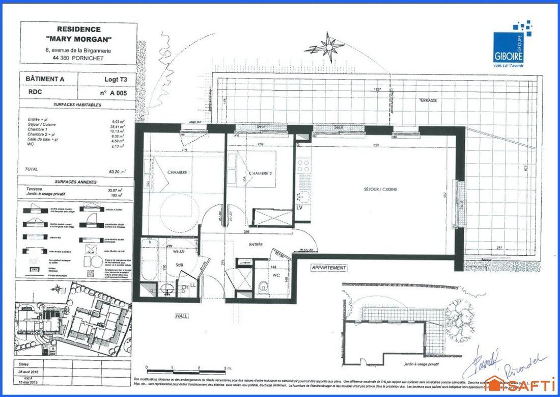 Apartamento en Pornichet, Países del Loira, Francia 2 - 18508015
