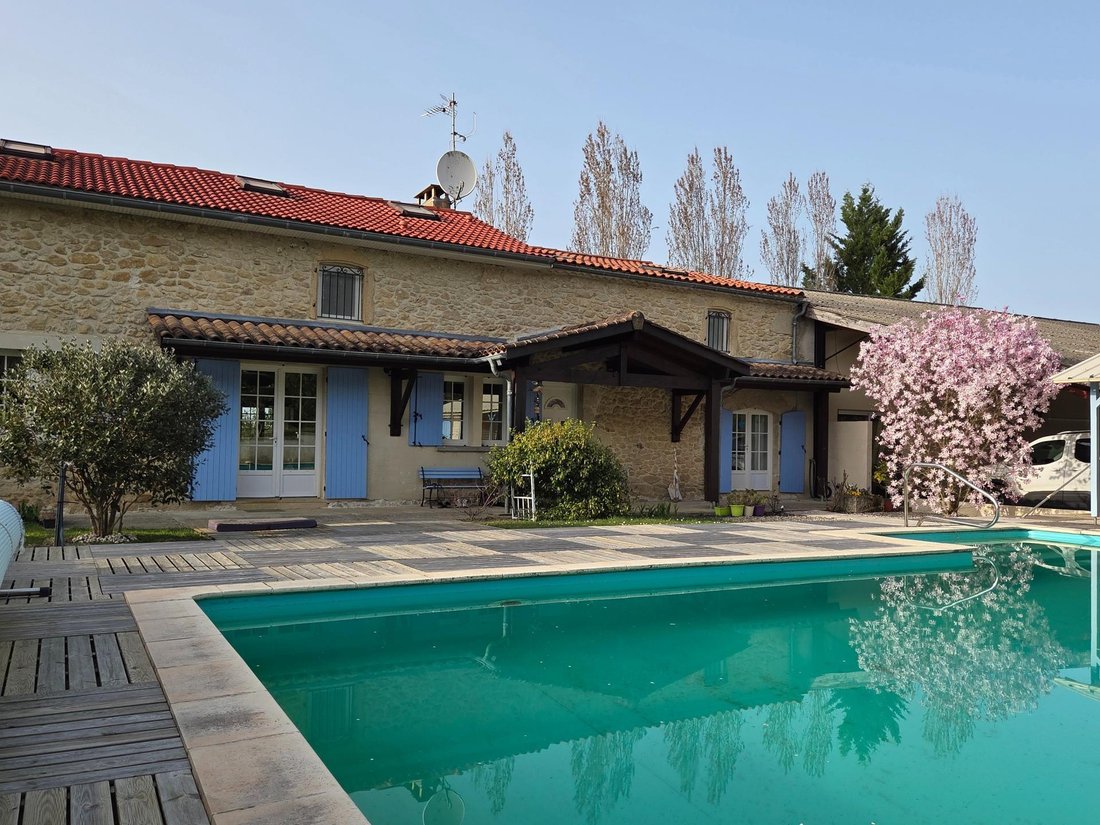 Haus in Sauveterre-de-Guyenne, Neu-Aquitanien, Frankreich 1 - 17365987