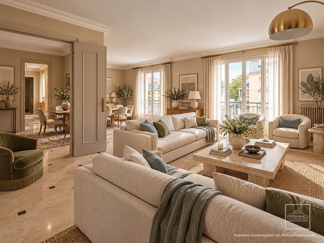 Apartment in Tête d'Or-Foch-Vitton, Lyon 6e Arrondissement, Lyon 4 - 19027863