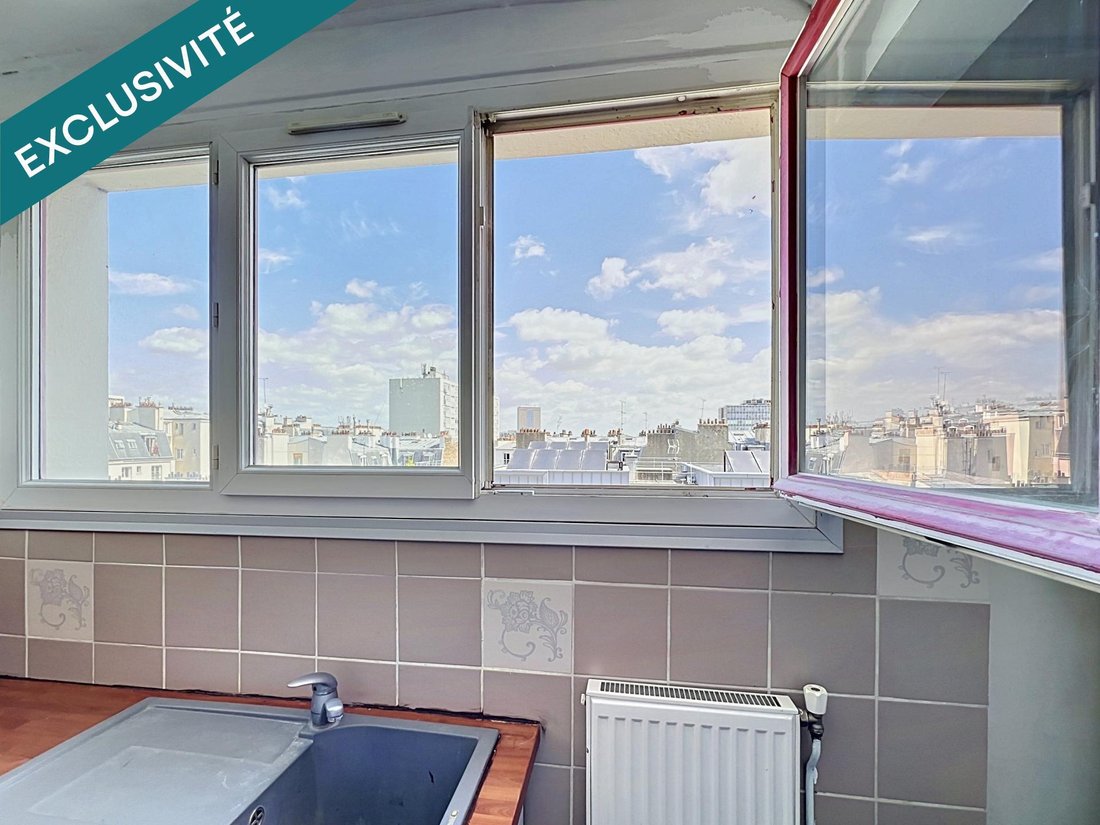 Apartment in Buttes Chaumont, Paris 19e Arrondissement, Paris 3 - 19036265