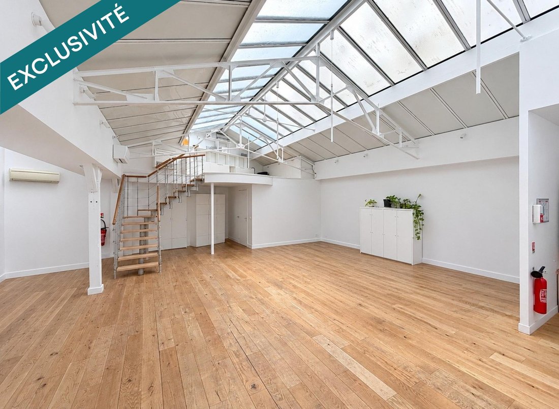 Wohnung in Scheune Aux Belles-Terrage, Paris 10e Arrondissement, Paris 2 - 18828870