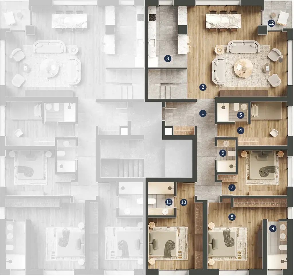 Apartment in İstanbul, İstanbul, Turkey 2 - 19036233