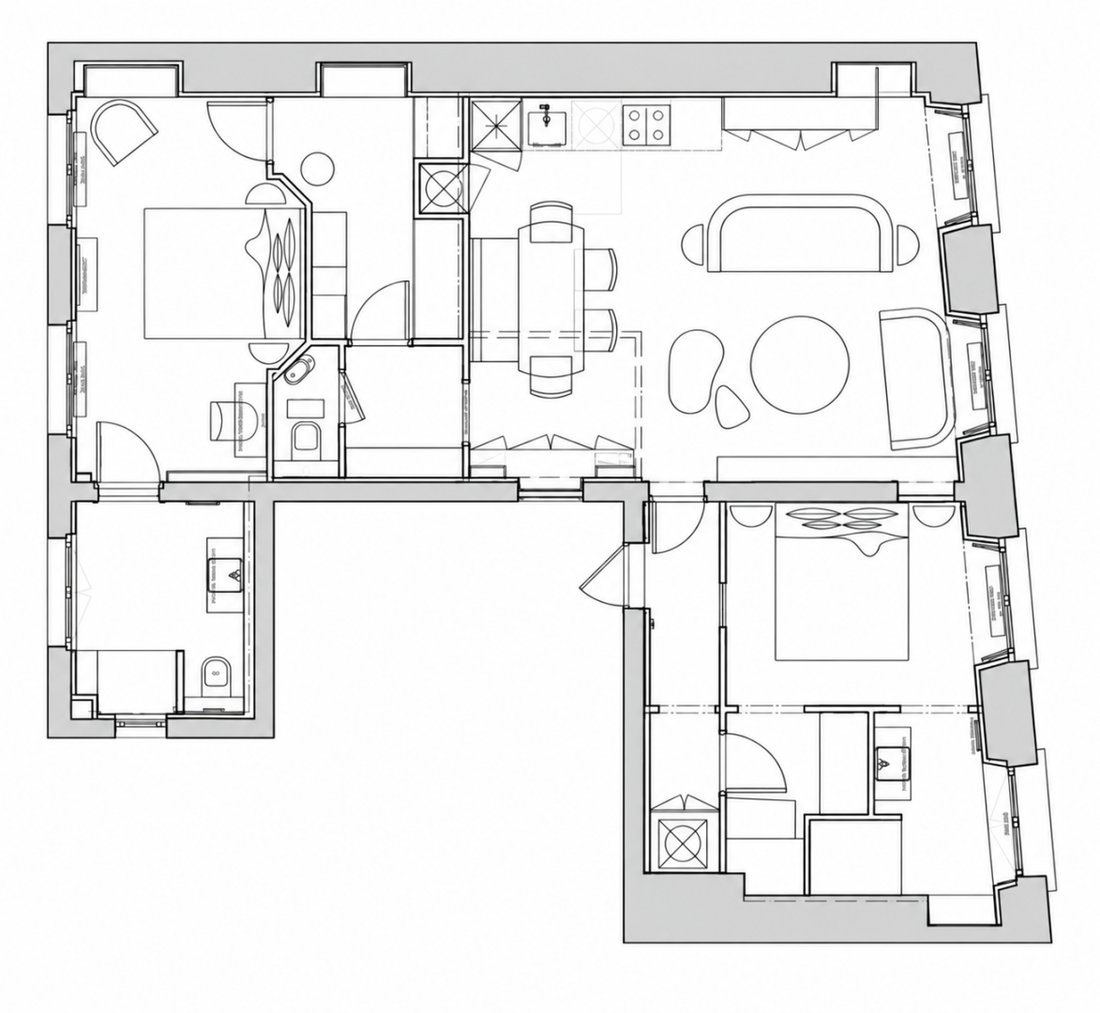 Wohnung in Montorgueil-Saint Denis, Paris 2e Arrondissement, Paris 4 - 19035674