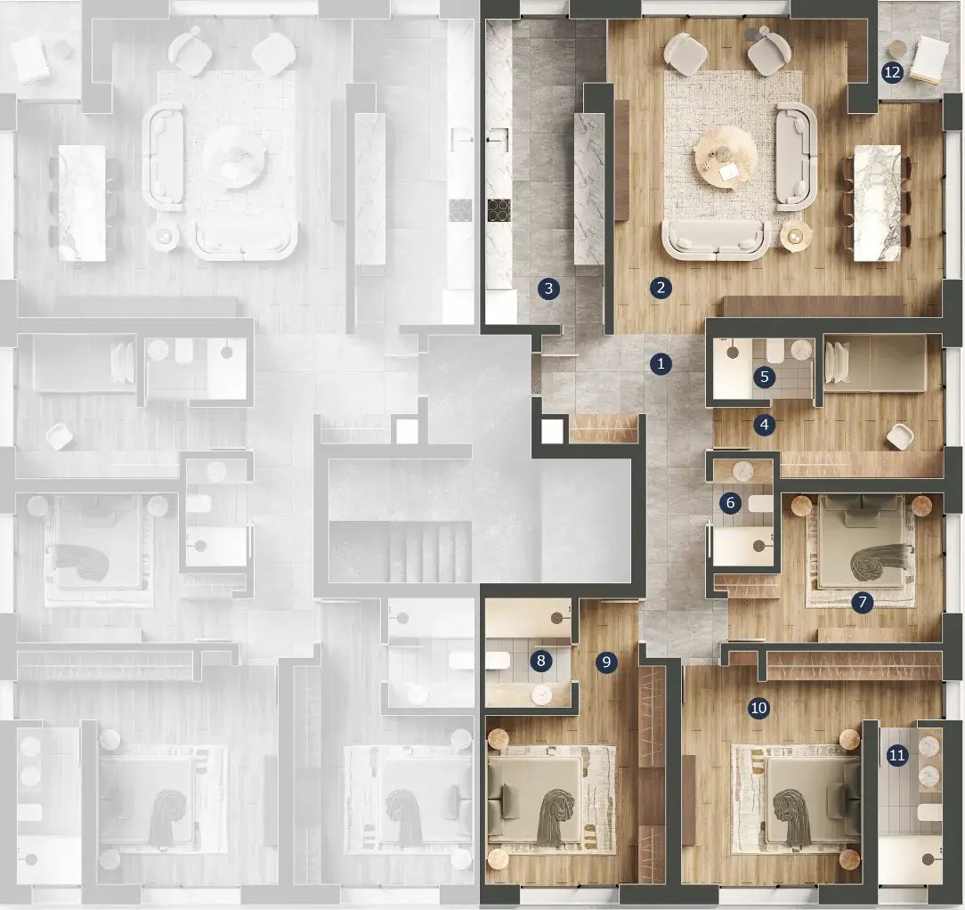 Apartment in İstanbul, İstanbul, Turkey 2 - 19036239