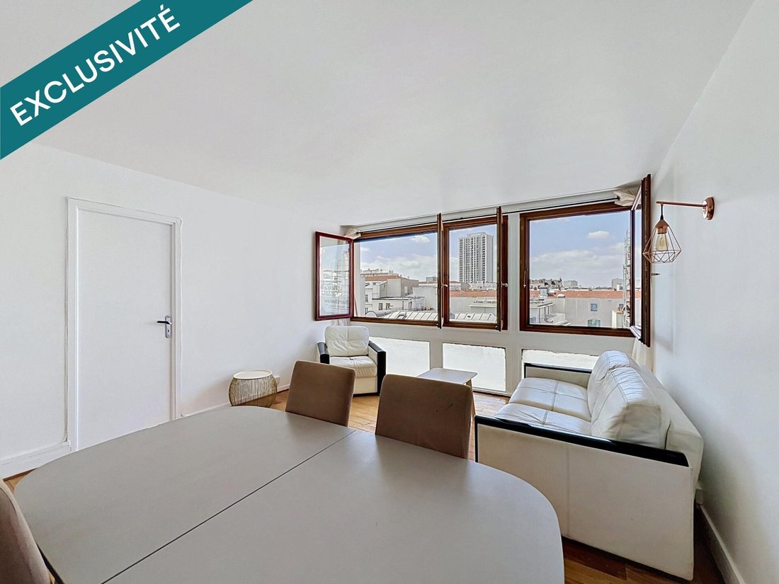 Apartment in Buttes Chaumont, Paris 19e Arrondissement, Paris 2 - 19036265
