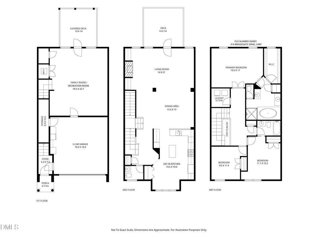 Townhouse en Cary, Carolina del Norte, Estados Unidos 5 - 19035845